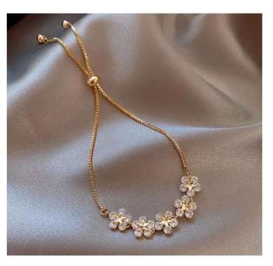 Gelang bunga kristal