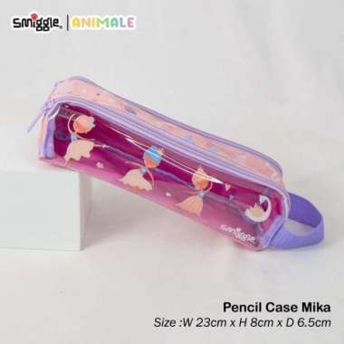 smiggle pensil case anak tempat pensil anak smiggle kotak pensil mika Multicolor