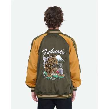 Erigo Sukajan Jacket Nakajima Olive S