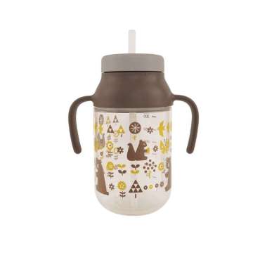 Pigeon PR050948 Straw Bottle Kurutto Animal