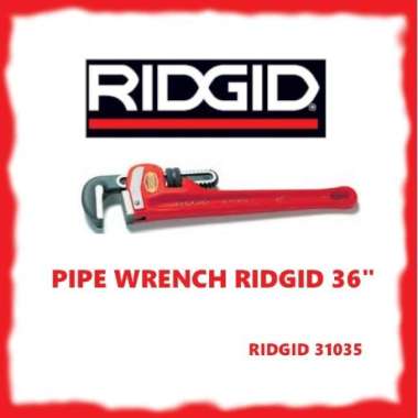 RIDGID USA 36 INCH PIPE WRENCH KUNCI PIPA 36" RIDGID ORIGINAL 31035