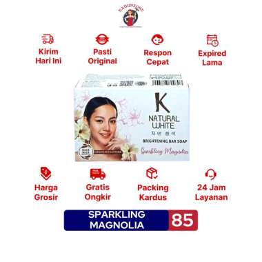 Sabun Mandi Batang K Natural Sparkling Magnolia 85 gr