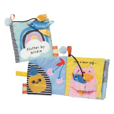 manhattan toy soft book - crinkling sensory books - buku anak bayi