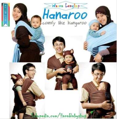 Gendongan Bayi Babywrap Kanguru Murah Gendong Bayi Multicolor