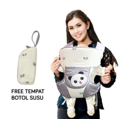 Gendongan Bayi Ransel Omiland Panda Series - Obg 2321 Multicolor