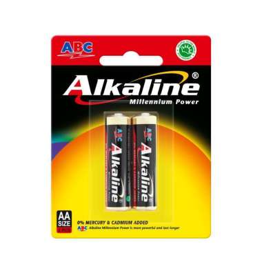 ABC Alkaline Baterai AA / A2 LR6 Isi 2