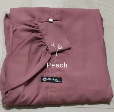Mishari Long Khimar Anak Overhead Jilbab Instan Anak Lengan Jumbo Floo Multicolor