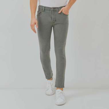 PAULMAY Celana Panjang Jeans Pria Slim Fit - Grey 31