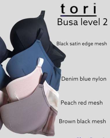 Bra TO RI Padded Wire Lann Lv.2 Denim 36B