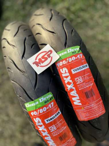 BAN LUAR MOTOR MAXXIS GREEN DEVIL MA-G1 RING 17 90/80-17