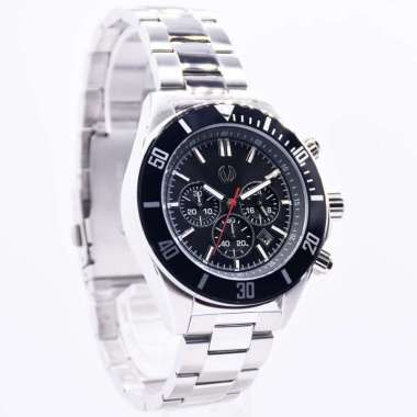 Christ Verra CV 5807121G - Jam Tangan Chronograph Pria Christ Verra Stainless Steel Original Silver 