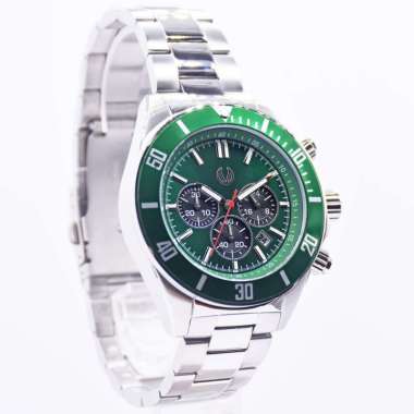Christ Verra CV 5807121G - Jam Tangan Chronograph Pria Christ Verra Stainless Steel Original Silver 