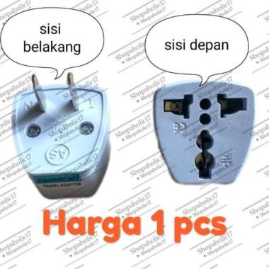 Diskon Colokan Listrik Taiwan Jepang Us Plug Adapter Over Steker Harga Multicolor