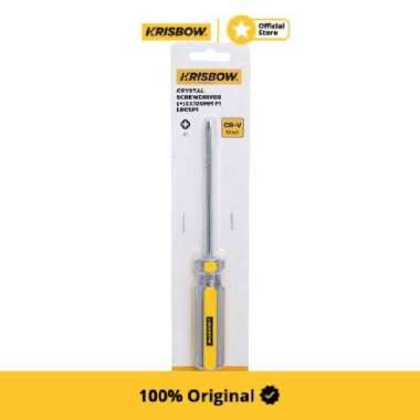 Krisbow Screwdriver Obeng Kristal Plus 5X100Mm P1 Lrcsp1