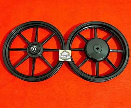Velg Vrossi Palang 8 Model Rcb Yamaha All Mio 115 Smile Sporty - Hitam Multicolor