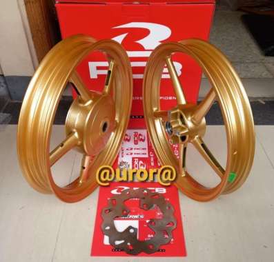 Velg Racing Rcb Mio J / Soul Gt 113 / Fino Fi - Sp 522 Gold Multicolor