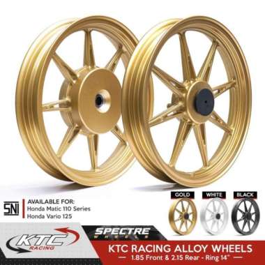 Velg Racing Beat Vario110 Scoopy Spacy Genio KTC RACING Ring 14 Multicolor