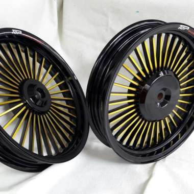 Velg Vario 110 Sni Type Retro Top Black Gold Multicolor