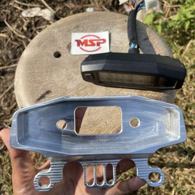 COVER DUDUKAN SPEEDO KTM CNC PANGKON SPEDO KTM ALUMUNIUM CNC