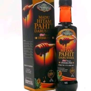 Madu Hitam Pahit Insuline Darusyifa Original 470Gr