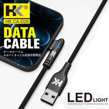 Kabel Data HK CA-D26 Gaming Fast Charging Lightning