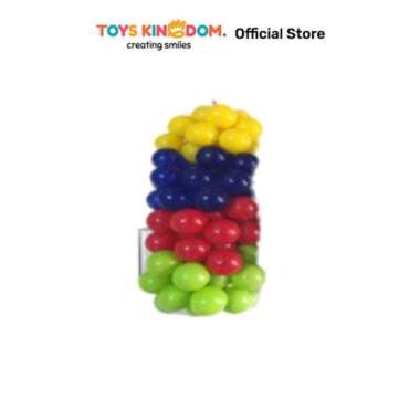 Crystal Star Ball Bola Plastik 6 Warna