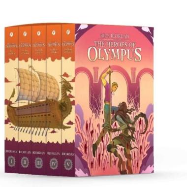NOVEL : THE HEROES OF OLYMPUS - RICK RIORDAN (REPUBLISH) 5 The Blood of Olympus