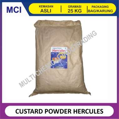 HERCULES TEPUNG CUSTARD POWDER - 1 BAG 25 KG / TEPUNG CUSTARD BUBUK