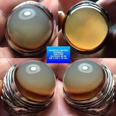 Cincin Akik Batu Natural Anggur Cincau Sabuk Yaman Motif Gambar Unik