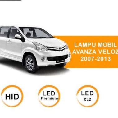 Osram Lampu Mobil Toyota Avanza Veloz 2007-2013 - LED XLZ, Lampu Jauh