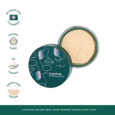 MISS BERRY Luxcrime Second Skin Loose Powder Bedak Tabur BANANA