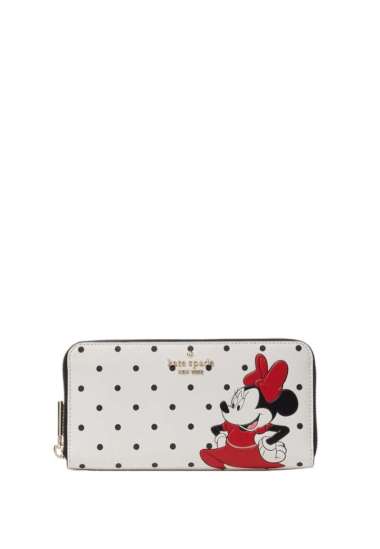 KATE SPADE Disney X Kate Spade New York Other Minnie Mouse Large Continental Wallet
