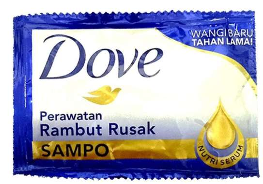 SHAMPOO DOVE RAMBUT RUSAK 8MLX12`S SACHET