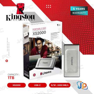 Kingston XS2000 SSD External Portable 1TB - 1 TB USB-C 3.2