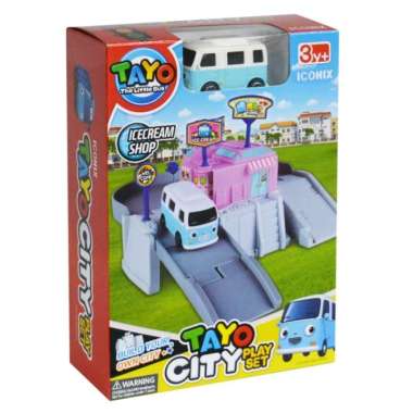 Mainan Tayo Tyx-219019 Tayo City - Ice Cream Shop Multicolor