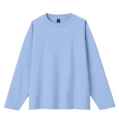 ELLIPSESINC Kaos Lengan Panjang Jumbo Polos XXXL PINK