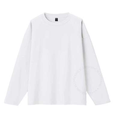 ELLIPSESINC Kaos Lengan Panjang Jumbo Polos XXXL PUTIH