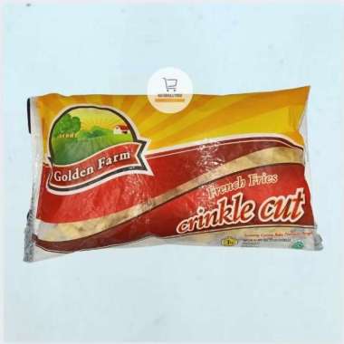 Golden Farm Kentang Goreng 1KG French Fries Crinkle
