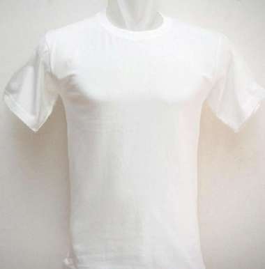 KAOS POLOS PUTIH COMBED 24s, 30s, Soft-Carded 24s Malang Ngalam XXL