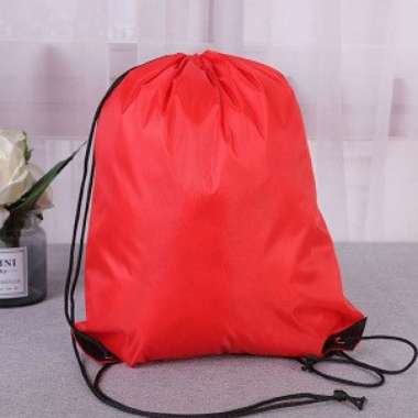 Tas Serut Anti Air String Bag Polos Tas Ransel Pria TR105