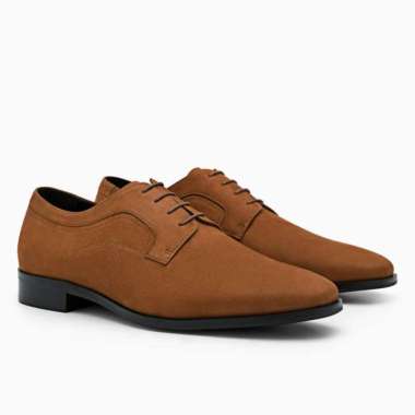 PM158 SEPATU PEDRO PANTOFEL PRIA ORIGINAL FORMAL KULIT BRANDED COKLAT
