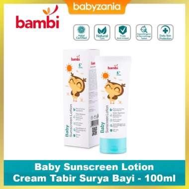 Bambi Baby Sunscreen Lotion / Sunblock Bayi SPF 30+ 100 ml