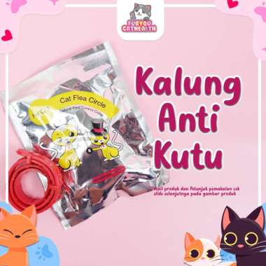Kalung Anti Kutu Kucing Anti Parasit Kutu Bulu Anabul