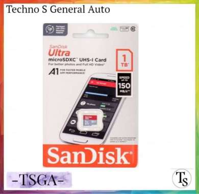Memory Sandisk Ultra MicroSDXC Card Micro SD 1TB Class 10