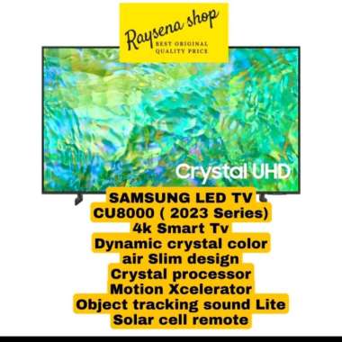 SAMSUNG 43CU8000/UA43CU8000 4K SMART TV 43 inch 2023 series