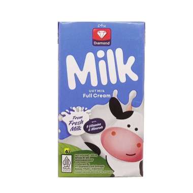 DIAMOND Milk - Susu UHT - 125ml FULL CREAM