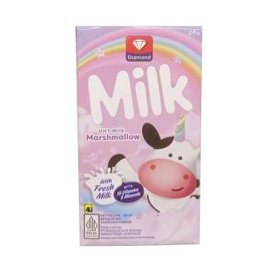 DIAMOND Milk - Susu UHT - 125ml MARSHMALLOW