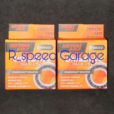 BEARING KRUK AS DAYTONA SATRIA 120 2 TAK 5 & 6 SPEED LUMBA HIU 6205 & 6205