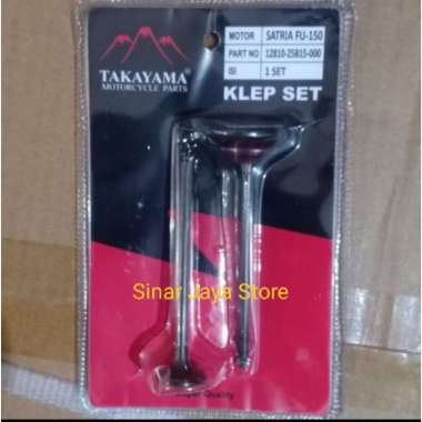 Klep Set IN/EX /Payung Klep Satria FU-150 Takayama