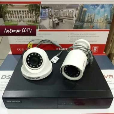 Paket CCTV HIKVISION 5mp 4Channal 2Camera